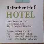 Refrather Hof فندق برجيش جلادباخ